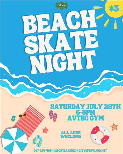beach skate night