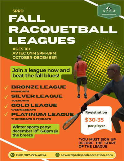 racquetball fall