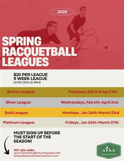 Spring 2026 Racquetball