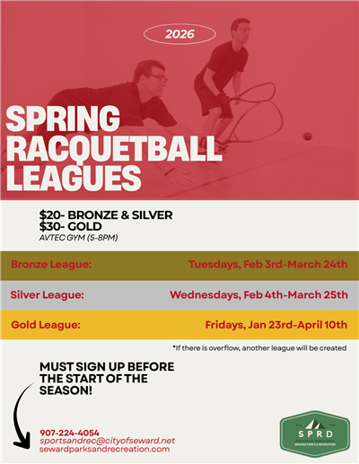 Racquetball Spring 2026